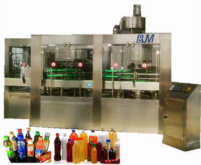 চীন চা / রস ফিলিং মেশিন 1000BPH - 24000BPH সরবরাহকারী