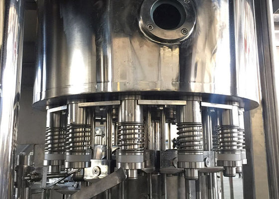 12 ছোট ছোট আকারের জুস বোতলজাতকরণ সরঞ্জাম / প্লাস্টিকের বোতল ভর্তি মেশিনে ক্যাপিং সরবরাহকারী